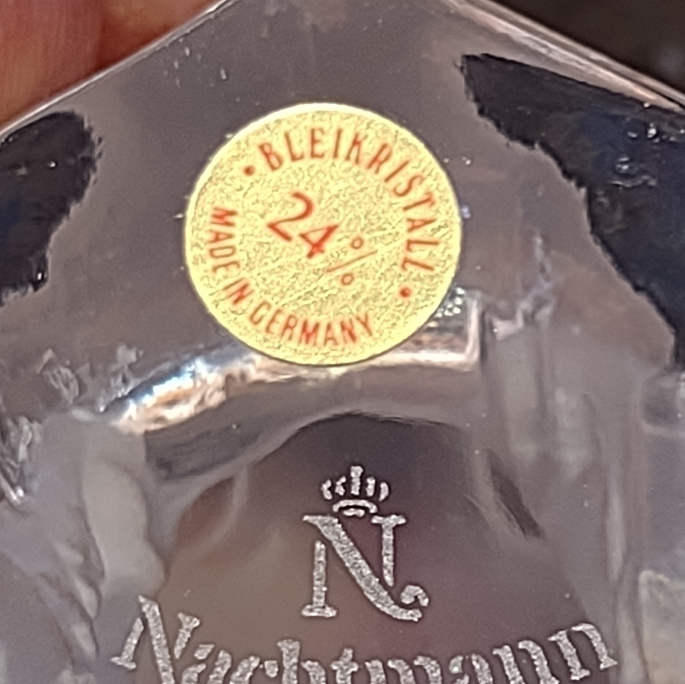 Nachtmann Germany Vintage Crystal Hen's   Nwt - Picture 7 of 7
